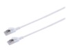 Prokord Slim CAT 6a U/FTP 3m Netværkskabel Hvid