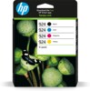 HP 924 Sort Gul Cyan Magenta Blæk