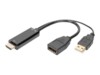 DIGITUS Videoadapterkabel 20cm