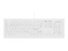 Contour Design Active Key AK-C8100F-UVS-W/NOR Tastatur Saksnøglekontakt Kablet Nordisk