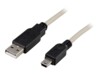 DELTACO USB-kabel 1m