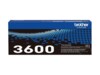Brother TN3600 Sort 3000 sider Toner