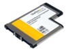 StarTech.com 2 Port Flush Mount ExpressCard 54mm SuperSpeed USB 3.0 Card Adapter UASP - Dual Port Laptop ExpressCard USB 3 Controller (ECUSB3S254F) USB-adapter USB SuperSpeed USB 3.0 USB 2.0