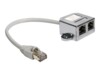 DeLOCK RJ45 Port Doubler 15cm Ethernet 100Base-TX splitter