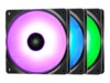 Deepcool RF 120 Fan 3-pack Sort Hvid 120 mm