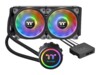 Thermaltake Floe DX RGB 240 TT Premium Edition CPU-vandblokering til flydende kølesystem 1-pack Sort 120 mm