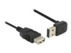 Delock Easy USB forlængerkabel 50cm Sort