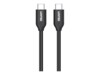 Unitek USB Type-C kabel 2m Sort