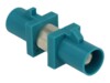 DeLOCK RF adapter 2.96cm RAL 5021 Vandblå Blå Sølv