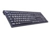 LogicTastatur XL Print Tastatur Kablet Tysk