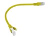 Lanberg CAT 6 Ikke afskærmet parsnoet (UTP) 25cm Patchkabel Gul RAL 1016