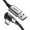 Ugreen 50940 USB-A to USB-C 5m Sort