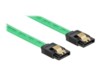DeLOCK Seriel ATA-kabel Grøn 20cm