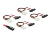 DeLOCK Serial Attached SCSI (SAS) internt kabel 1m