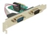 DeLock PCI Card > 2 x Serial RS-232 Seriel adapter PCI Express 1.1 x1 230.4Kbps