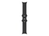 Google Urrem Smart watch Sort Stainless steel Fluoroelastomer