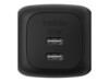 Belkin BoostCharge Pro Adapter 50Watt 2xUSB-C