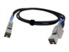 QNAP Serial Attached SCSI (SAS) eksternt kabel Sort 1m