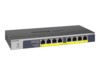 NETGEAR GS108LP Switch 8-porte Gigabit PoE+