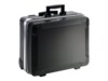B&W TOOL.CASES go Hårdt hylster Til værktøjer Sort Robust aluminium