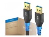 PureLink FlexInstall Series USB 3.2 Gen 1x1 USB-kabel Sort