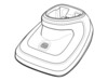 Zebra CR8178-PC Presentation Cradle Docking cradle til stregkodescanner