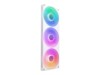 NZXT F Series F420 RGB Core Enkeltramme-blæserenhed 1-pack Hvid 140 mm