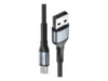 3mk Hyper Cable N-SERIES USB 2.0 USB Type-C kabel Sort