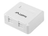 Lanberg OK1-0002-W Hvid