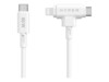 HyperJuice Lightning-kabel 1.5m Hvid