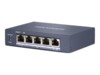 Hikvision Pro Series DS-3E0505HP-E Switch 5-porte Gigabit High PoE / PoE