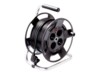 Bachmann Cable reel Stikdåse 4-stik 16A Sort 50m