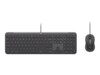 Logitech Signature Slim Wired Combo MK620 for Business Sæt med mus og tastatur Saks Kablet US International