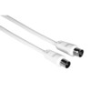 Hama 00205028 Koaksialkabel 1,5m Hvid