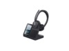 Yealink WH64 Dual Kabel & trådløs Høretelefoner Sort