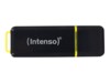 Intenso High Speed Line 128GB USB 3.1 USB stick Sort Gul