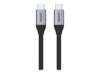 Unitek USB Type-C kabel 1m Sort