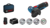 Bosch GWS 12V-76 Professional Vinkelsliber 10.8 - 12V 2 batterier inkluderet