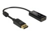 Delock Videoadapter 20cm Sort