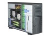 Supermicro SC743 AC-1K26B-SQ Tårn Udvidet ATX 1200Watt Strømforsyning Sort