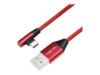 LogiLink USB 2.0 USB-kabel 1m Rød
