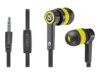 Defender Pulse 420 Kablet Earbuds Sort Gul