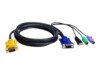 ATEN 2L-5302UP Kabel til tastatur / video / mus (KVM)