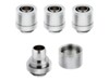 CORSAIR Hydro X Series XF Compression Fitting Kølevæske system tilpasning 4-pack Sølv