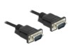 Delock Serielt kabel 5m Sort