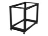 StarTech.com 15U 19' Open Frame Server Rack - 4 Post, Adjustable Depth 22 to 40' - Mobile Network Equipment Rack - HP ProLiant ThinkServer Rack Sort