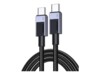 Ugreen USB 2.0 USB Type-C kabel Sort