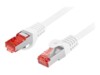 Lanberg CAT 6 S/FTP 3m Patchkabel Hvid