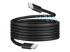 LogiLink USB 2.0 / Thunderbolt 3 / Thunderbolt 4 USB Type-C kabel Sort