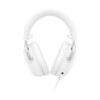 HyperX Cloud III - Gaming (White) Kablet Høretelefoner Hvid